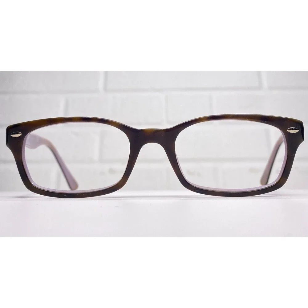 Ray-Ban RB5150 5240 Eyeglasses Frames Purple Tortoise Rectangle 50-19-135 637